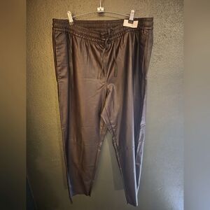 Old Navy XL Pleather Pants NWT